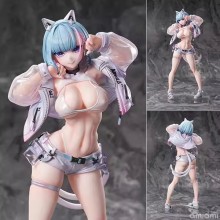 26cm Kin Mirai Nekomata Miu Cat anime figure