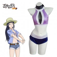 Naruto Hyuga Hinata Beachwear Bikini Swimsuits Set
