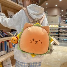 Cute Hamburger Backpack Bag