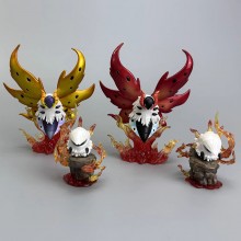 Pokemon Volcarona anime figures set