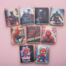 Super Hero Iron Spider-man Super Man Batman zipper...