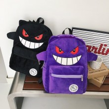 Pokemon Gengar anime plush backpack bags