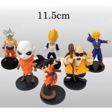 6pcs/set Dragon Ball anime figures(OPP bag)
