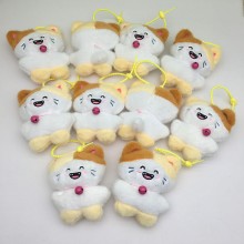 14cm Bell Cat plush dolls set(10pcs a set)
