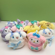 10cm Sanrio Melody kitty plush wallet coin purse s...