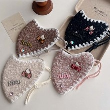 Hello kitty Winter Thickened Warm Mask Washable