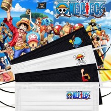 10pcs/set One Piece anime Dust Masks