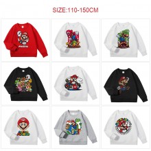 Super Mario Kids Crewneck Sweatshirt Hoodies