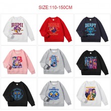 K-POP Demon Hunters Kids Crewneck Sweatshirt Hoodi...
