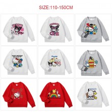 Sanrio Melody kitty Cinnamoroll Kuromi Kids Crewne...