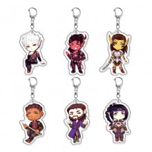 Baldurs Gate Trilogy game acrylic key chains