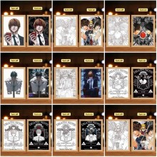 Death Note anime Led Photo Frame Lamp Painting Night Lights