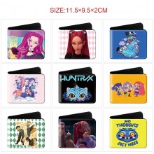 K-POP Demon Hunters anime wallet purse