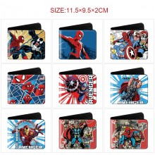 Super Hero Iron Spider-man Super Man Batman wallet...