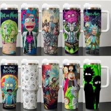 Rick and Morty anime Stainless Steel Mugs Cups