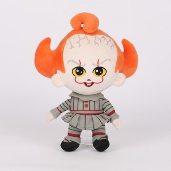 10inches Movie IT Pennywise Halloween Plush Doll 25cm