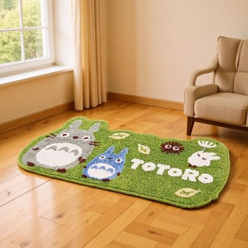 Totoro anime bathroom toilet floor mat 47×90㎝