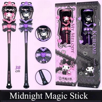 38cm Sanrio Kuromi My Melody Midnight Magic Wand