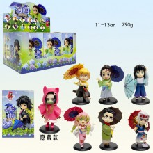 7pcs/set Demon Slayer anime figures