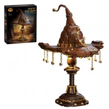 Idea Wizard Magic Hat Desk Lamp Model Building Blocks With LED Light