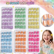 Fashion Cartoon fake nails paste stickers