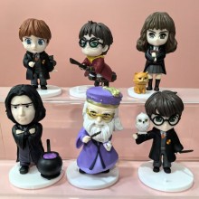 6Pcs/set Harry Potter anime figures(OPP bag)