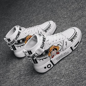 One Piece anime casual sheos a pair