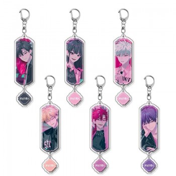 Link Click anime acrylic keychains key chains