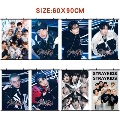 STRAY KIDS anime wall scroll wallscrolls 60*90CM