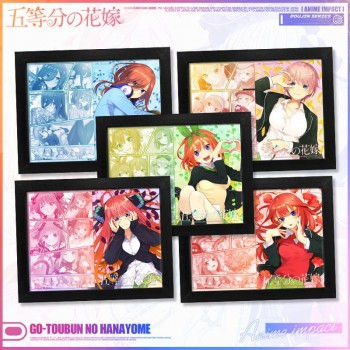 The Quintessential Quintuplets photo picture frame painting