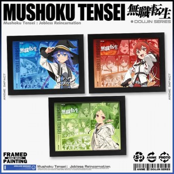 Mushoku Tensei Jobless Reincarnation photo picture frame painting