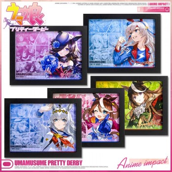 Pretty Derby photo picture frame painting