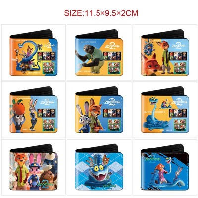 Zootopia anime wallet purse