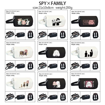 SPY x FAMILY anime Oxford Pencil Bag Pen Case