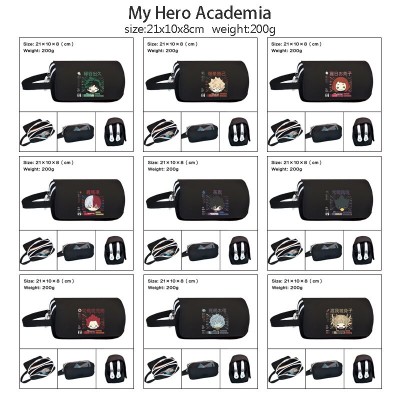 My Hero Academia anime Oxford Pencil Bag Pen Case