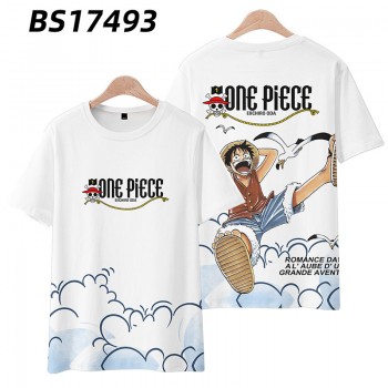 One Piece anime Short Sleeve T-Shirts