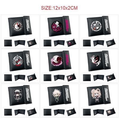 Dangan Ronpa anime snap wallet buckle purse
