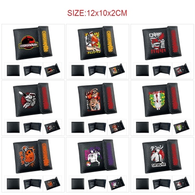 Chainsaw Man anime snap wallet buckle purse
