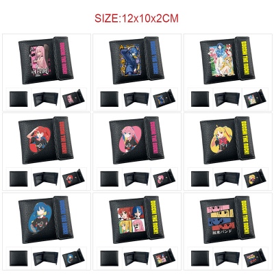 Bocchi The Rock anime snap wallet buckle purse