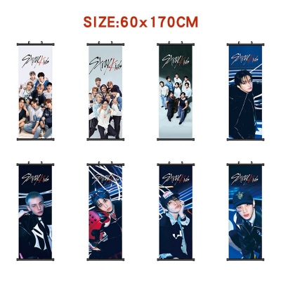 STRAY KIDS star wall scroll wallscrolls 60*170CM