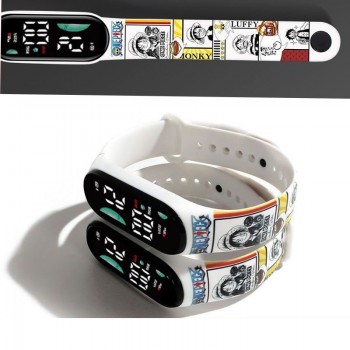 One Piece Kids Sport Wristband Touch Waterproof Digital Watches