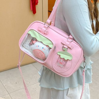 Lolita Cute Shoulder Transparent Ita Bag Pain Bags