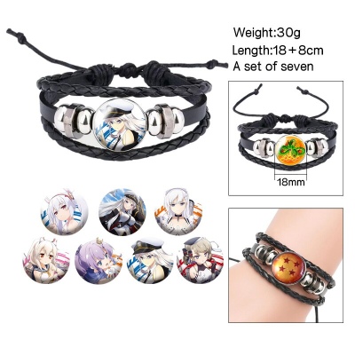 Azur Lane changeable pattern bracelets set