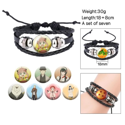 SPY x FAMILY changeable pattern bracelets set