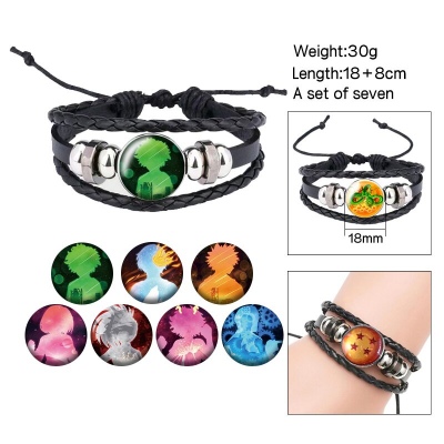 My Hero Academia changeable pattern bracelets set