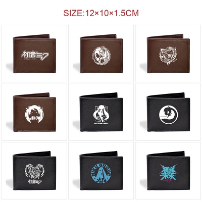 Hatsune Miku anime wallet purse