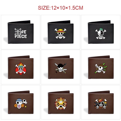 One Piece anime wallet purse