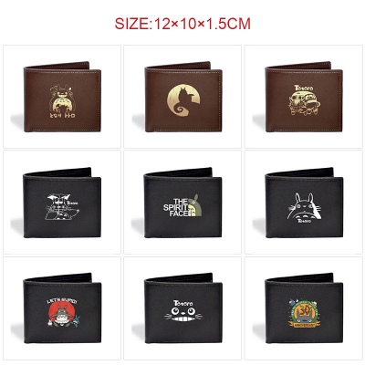 Totoro anime wallet purse