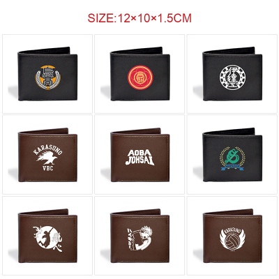 Haikyuu anime wallet purse