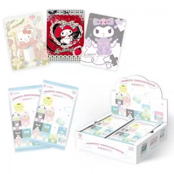 Sanrio Character Color Paper Collection Cards 30 packs 3pcs/pack